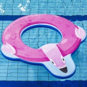 Drijfmat Flamingo Ring